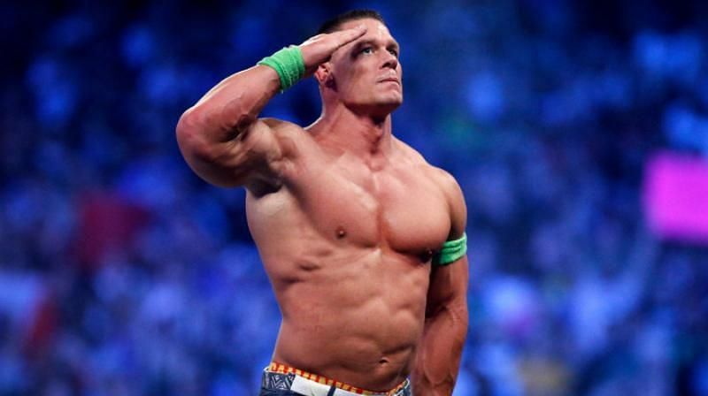 Like Superman, Cena never gives up